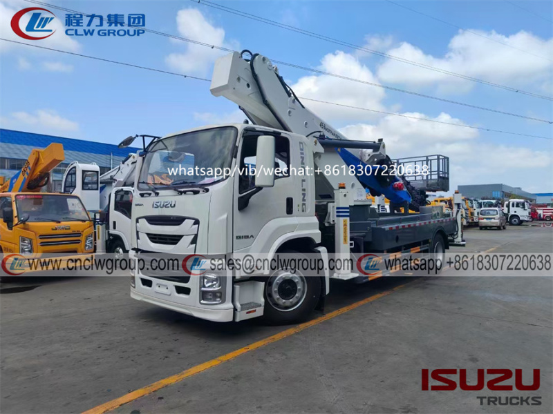 ISUZU F GIGA 45m aerial platform basket truck