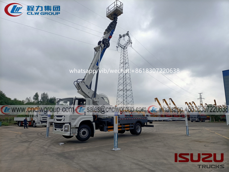ISUZU F GIGA 45m aerial platform basket truck