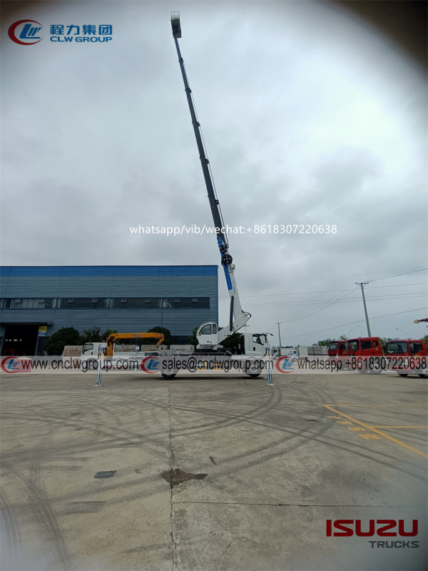 ISUZU F GIGA 45m aerial platform basket truck
