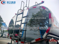 ISUZU 6x4 20000 liter stainless steel drinking water tank truck