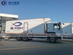 Sinotruk HOWO 6x4 9.5m Refrigerator Truck