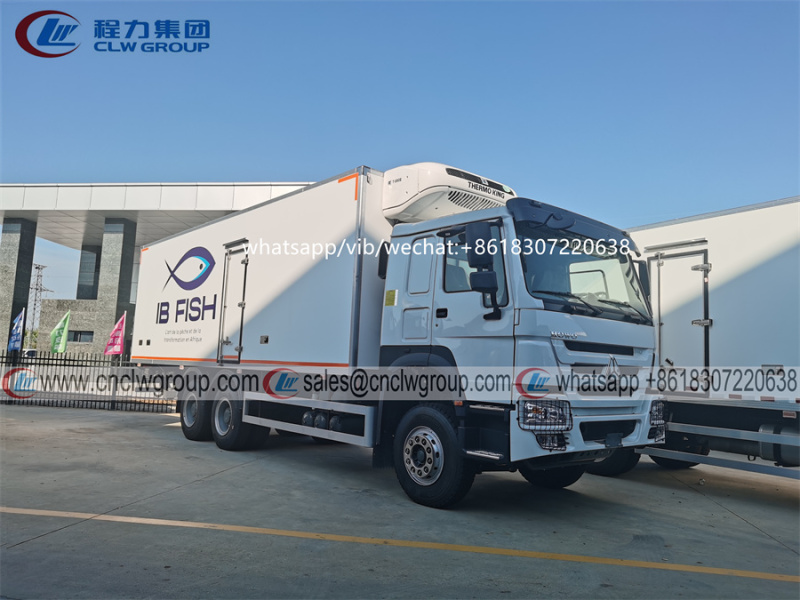 Sinotruk HOWO 6x4 9.5m Refrigerator Truck