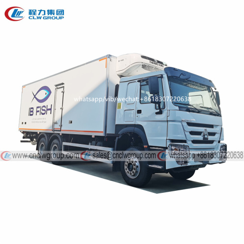 Sinotruk HOWO 6x4 9.5m Refrigerator Truck
