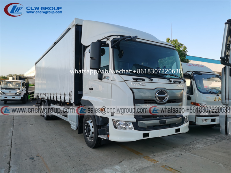 HINO 700 6x2 20 ton Curtain Side Trucks