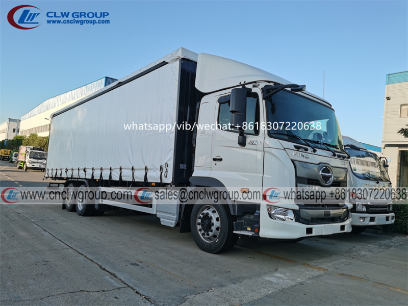 HINO 700 6x2 20 ton Curtain Side Trucks