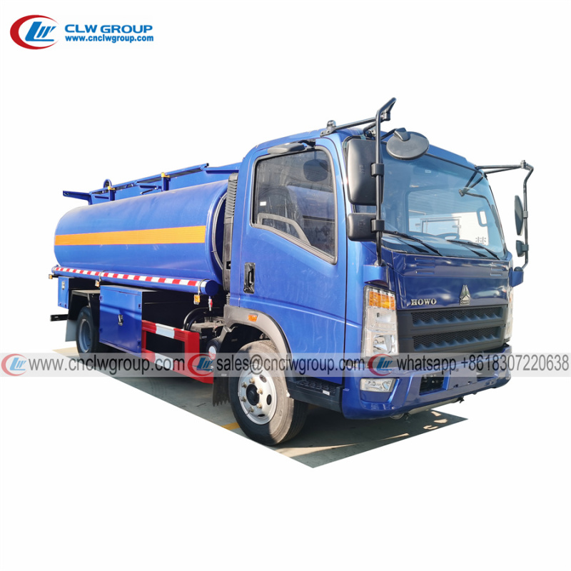 HOWO 10000 liter fuel tank refueling truck