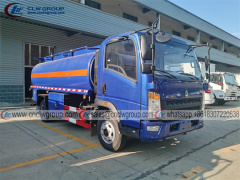 HOWO 10000 liter fuel tank refueling truck