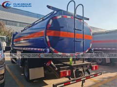 HOWO 116hp 10m3 fuel tanker trucks for sale