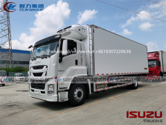 ISUZU GIGA 7.5m refrigerated trucks with Thermo King T-880