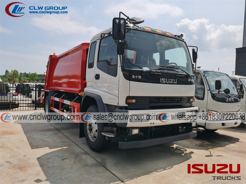 ISUZU FVR34 15m3 Garbage Compactor Truck