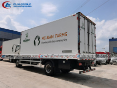 HOWO 4x2 6.8m 10 ton freezer box truck