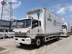 HOWO 4x2 6.8m 10 ton freezer box truck