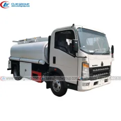 HOWO RHD 6m3 fuel dispenser truck