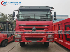 SINOTRUK HOWO RHD 6x4 25 ton hooklift truck with 25cbm box