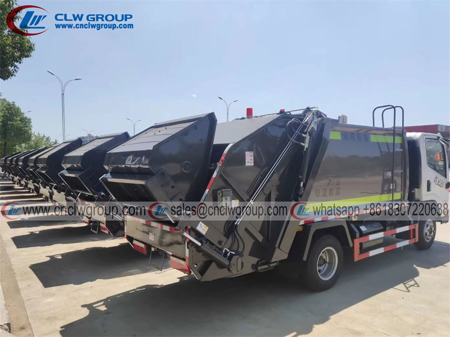 FAW Tiger VN 6m3 waste garbage compactor truck