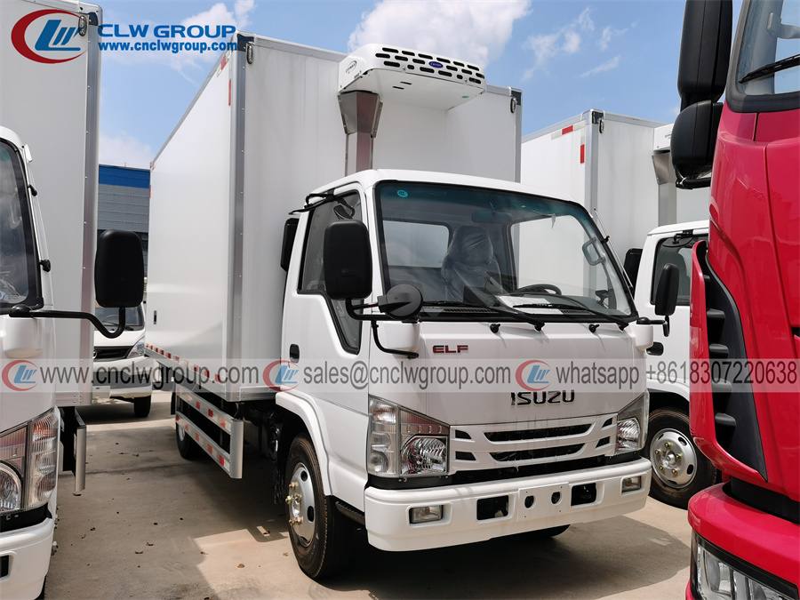 ISUZU elf 100P 3 ton 4 ton refrigerated truck