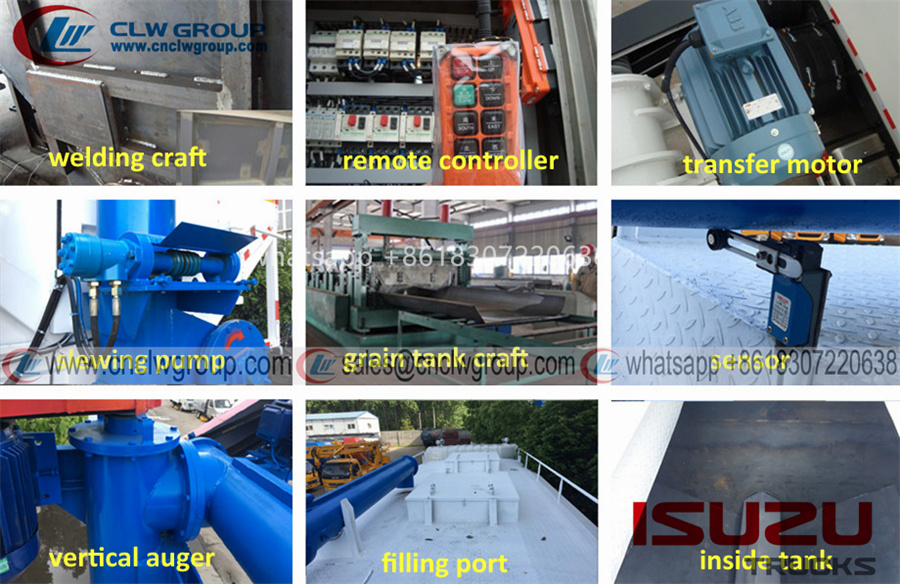 details of the bulk feed truck