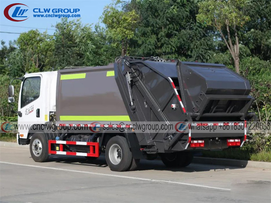Faw 6m3 garbage compactor truck