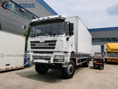 SHACMAN F3000 4x4 Freezer Refrigerator Truck All Terrain Fridge Trucks