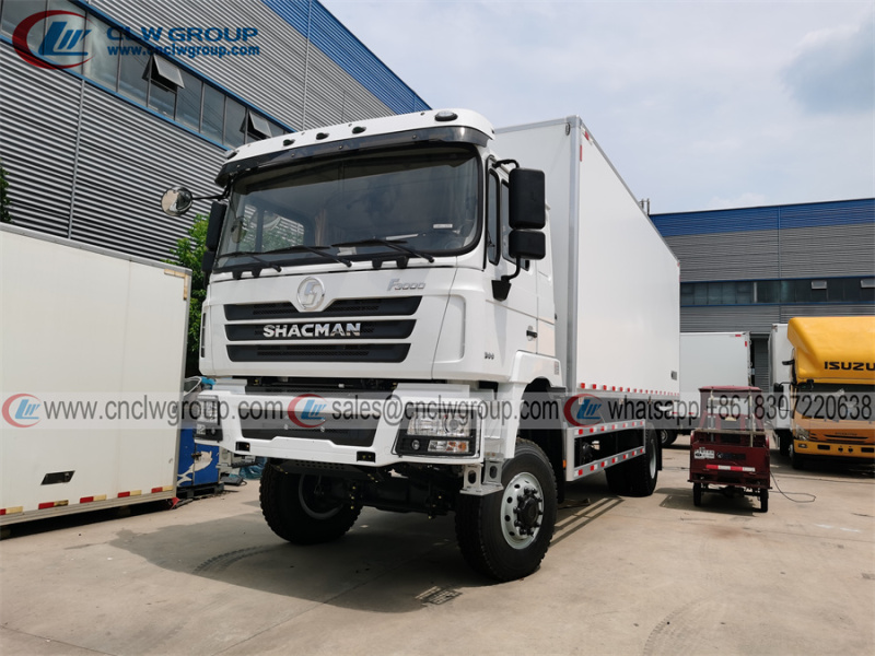 SHACMAN F3000 4x4 Freezer Refrigerator Truck All Terrain Fridge Trucks