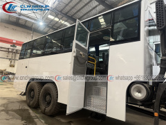 SHACMAN F3000 6x6 29 seats Bus Off-road passenger van truck