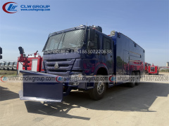 HOWO 6*4 anti riot water tank fire truck