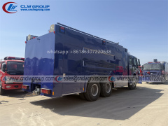 HOWO 6*4 anti riot water tank fire truck