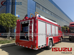 ISUZU 700P 4000 liter water tank fire truck