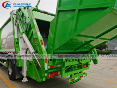 FOTON ETX 15m3 Garbage Compactor Truck with Swing Arm Skip bin