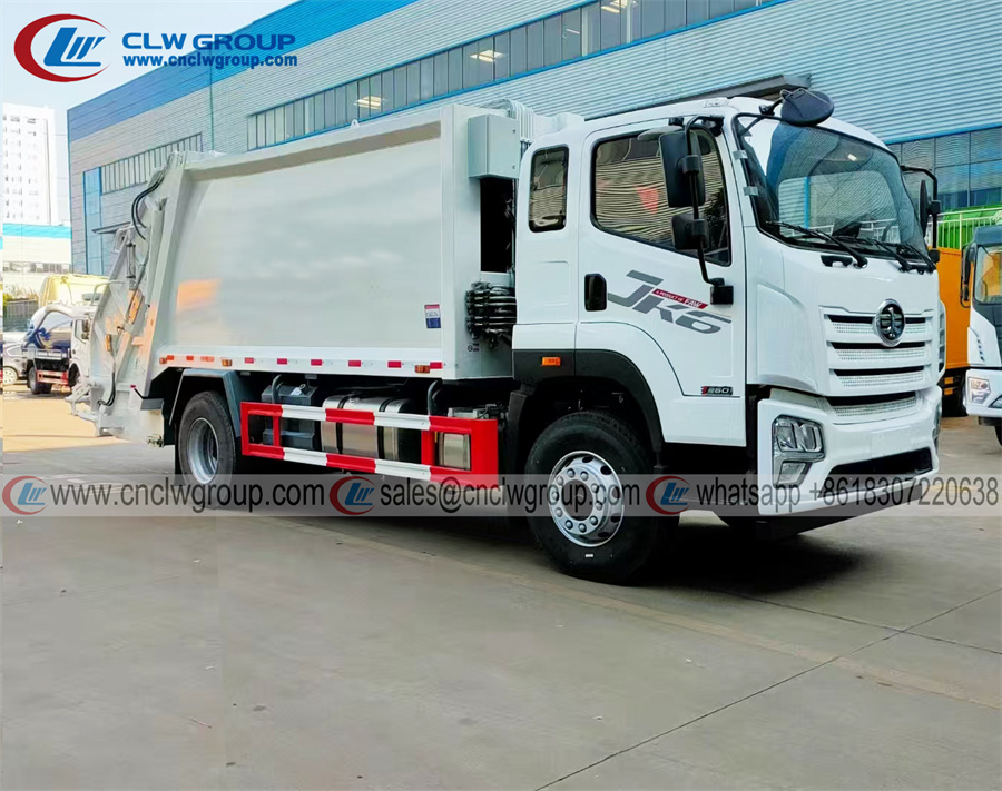 FAW JK6 15m3 home Garbage Compactor Truck