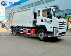 FAW JK6 15m3 home Garbage Compactor Truck
