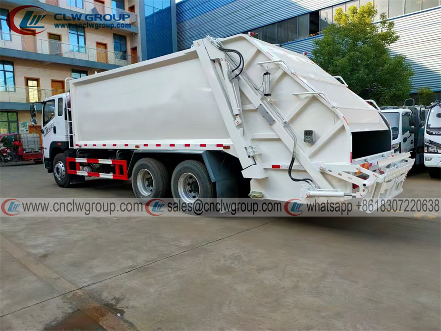 FAW JK6 15m3 home Garbage Compactor Truck