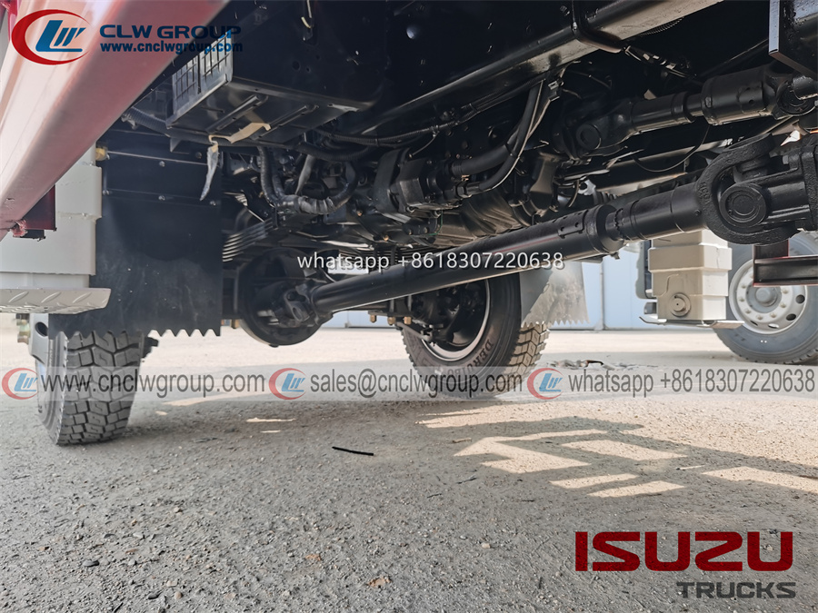 4x4 4wd wheel drive of isuzu flatbed truck