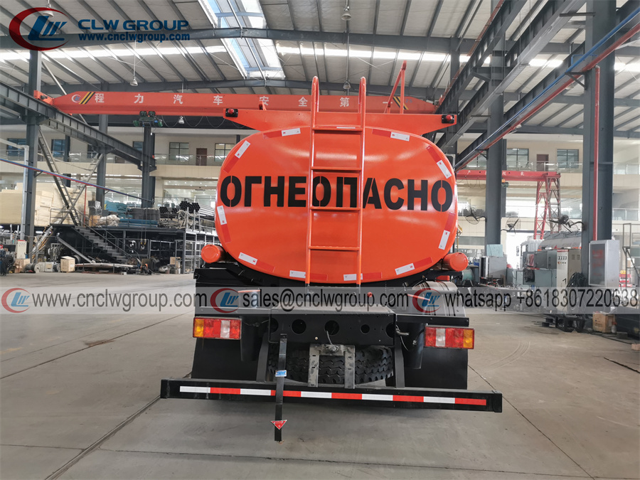 HOWO 10000 liters diesel oil tanker gasoline fuel tanker trucks