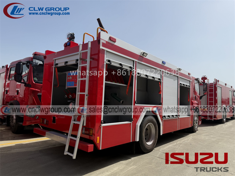 ISUZU GIGA 6000 liters foam fire truck