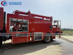 Liuqi Chenglong H5 4m3 5m3 bucket lifting jet water fire trucks