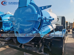 Dongfeng RHD 3000 liters vacuum septic pump sewer suction sewage tanker trucks