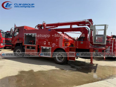 Liuqi Chenglong H5 4m3 5m3 bucket lifting jet water fire trucks