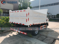 FAW 4x2 3 4 ton urban transport rubbish tipper trucks