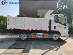 FAW 4x2 3 4 ton urban transport rubbish tipper trucks