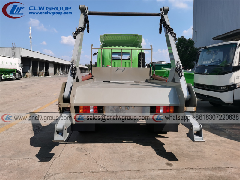 HOWO RHD 4cbm skip loader garbage truck