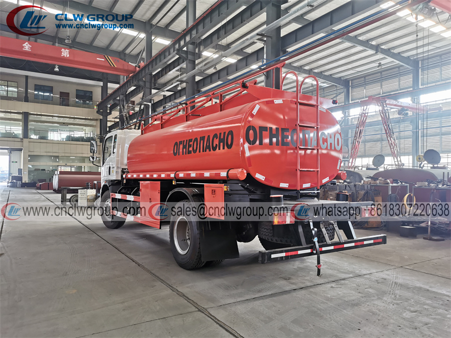 HOWO 10m3 diesel oil tanker gasoline fuel tanker trucks