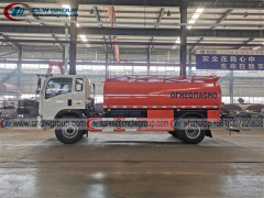 HOWO 10m3 diesel oil tanker gasoline fuel tanker trucks