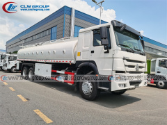 HOWO 6x4 20 to 25 m3 diesel tanker oil fuel transport tank trucks