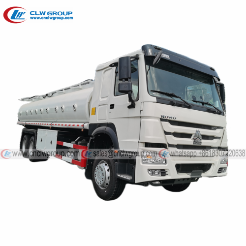 HOWO 6x4 20 to 25 m3 diesel tanker oil fuel transport tank trucks