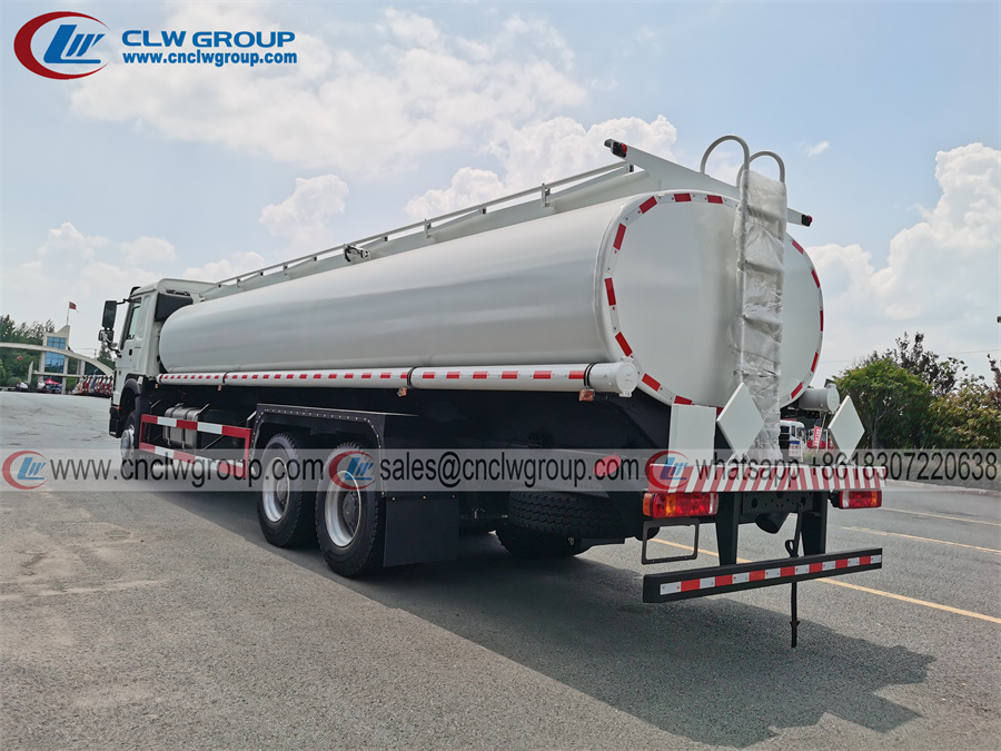 HOWO 6x4 20 to 25 m3 diesel tanker oil fuel transport tank trucks