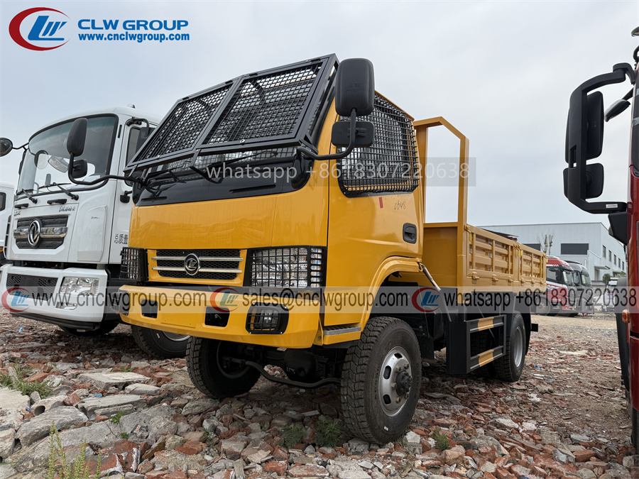 Chengli CLW 4x4 RHD 5 tonne flat platform vehicle trucks