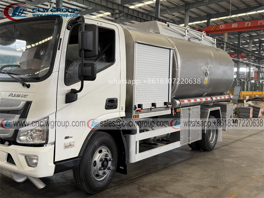 Foton Aumark 8m3 aviation jet-a1 fuel refueler tanker truck