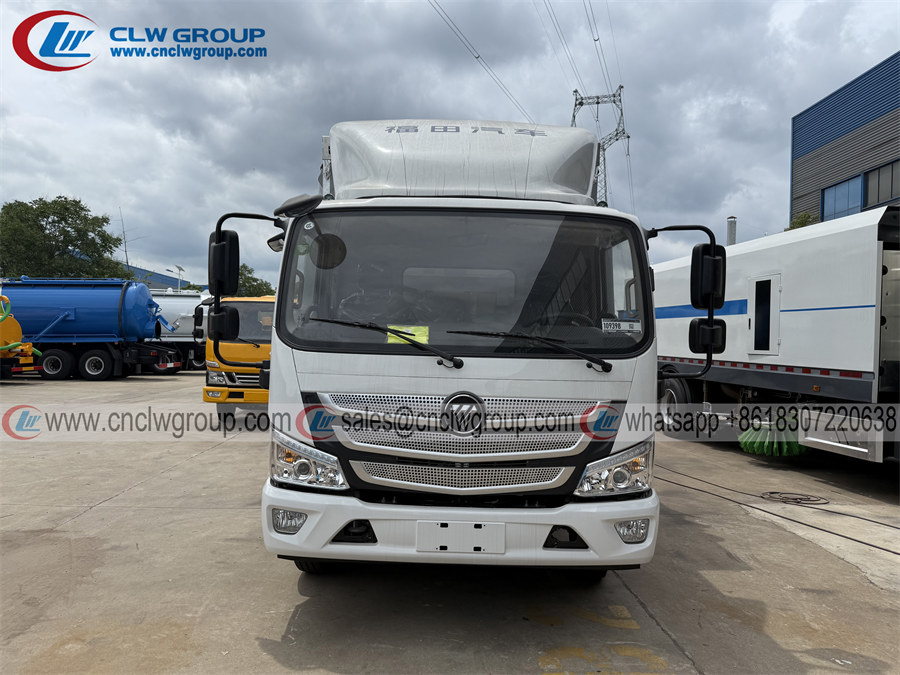 Foton Aumark 5-6 ton curtainsider sliding curtain side cargo box truck