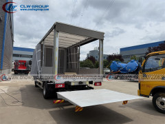 Foton Aumark 5-6 ton curtainsider sliding curtain side cargo box truck